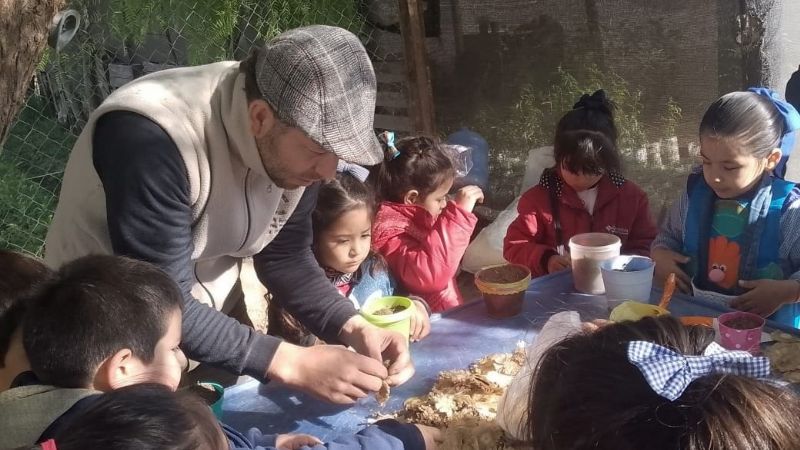 El Ministerio de Inclusión Digital y Sistemas Productivos acompaña el desarrollo de huertas ecológicas