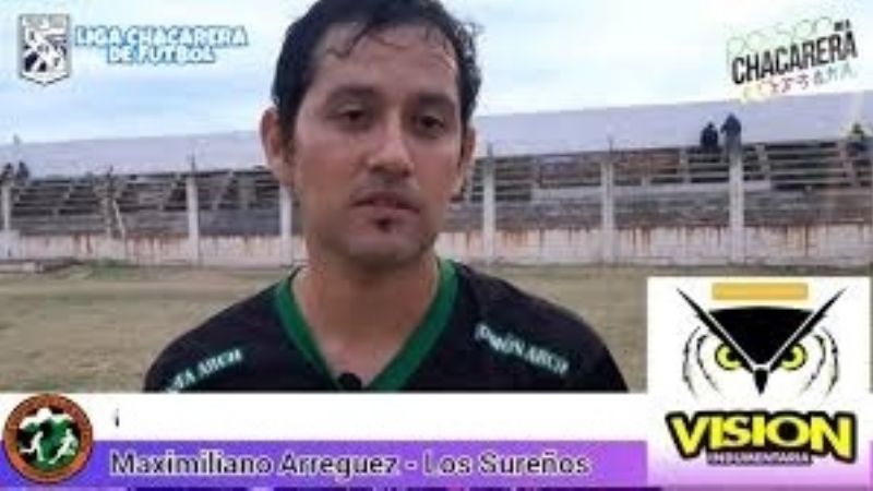 Curiosidad chacarera; autor de los dos goles en un 1 a 1