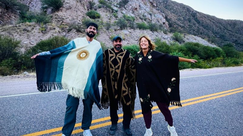 El tramo catamarqueño de la Ruta 40 fue promocionado por influencers internacionales