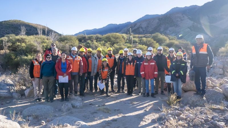 Minería realizó un monitoreo participativo con actores de la comunidad