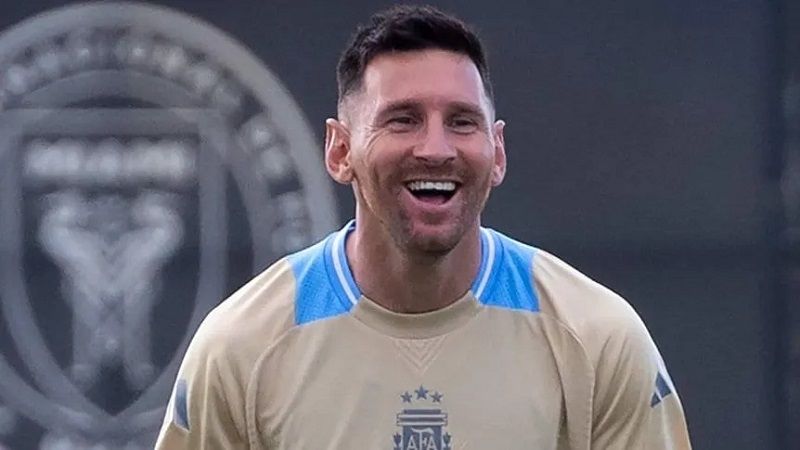 Messi le hizo un guiño al Mundial 2026