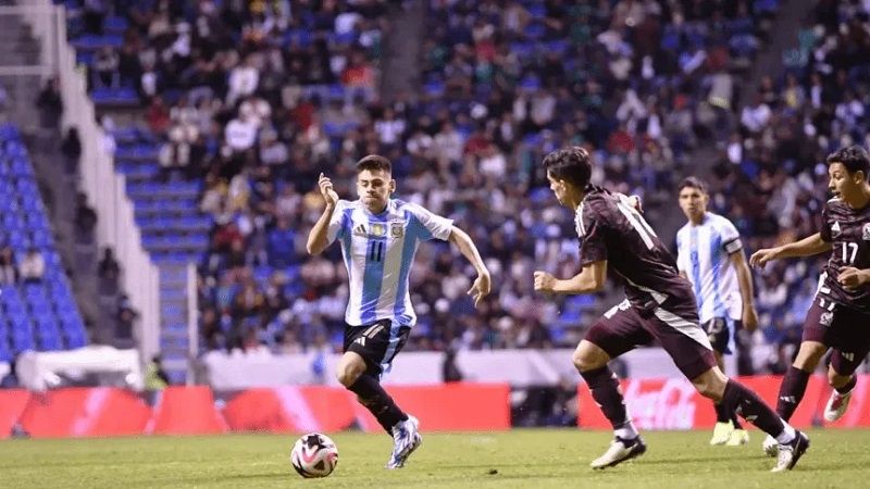 El Sub 23 de Argentina, en amistoso con Paraguay