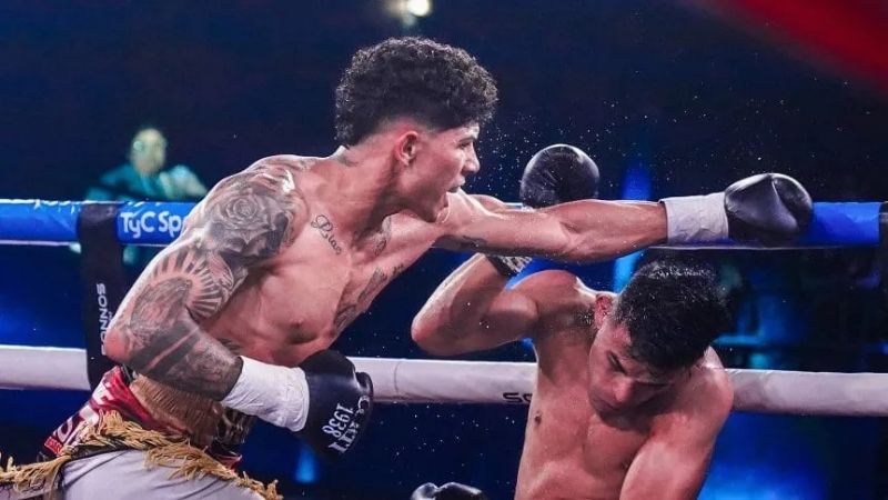 KO 1 de “Sansón” Rosa, quien retuvo sus títulos continentales