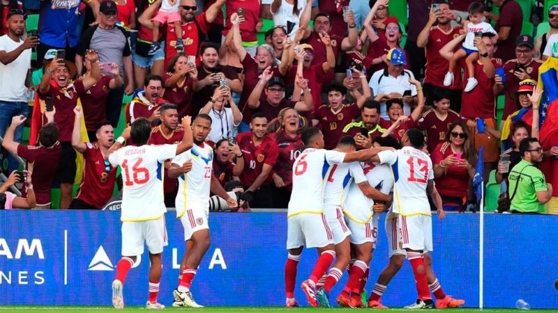Venezuela goleó a Jamaica; ahora Canadá