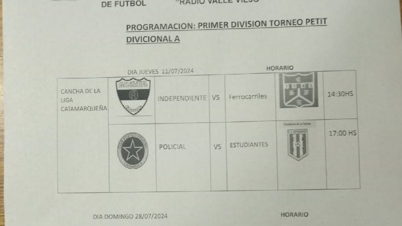 La Capital programó las “semis” y la final