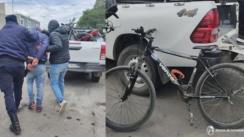 Robaron una moto, dos televisores y una bici