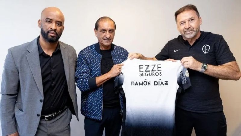 Ramón Díaz es el nuevo DT del Corinthians