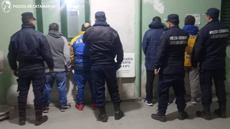 Cuatro detenidos por incidentes en la Liga Catamarqueña de Futbol