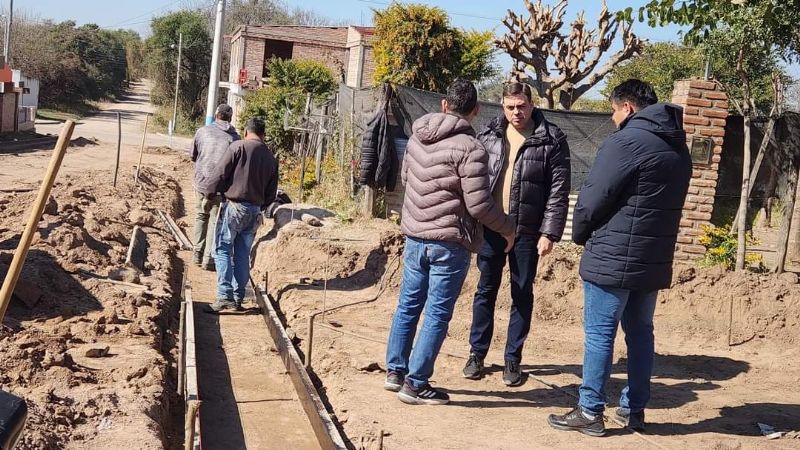 Los Altos Municipio avanza con el plan de obras de urbanización