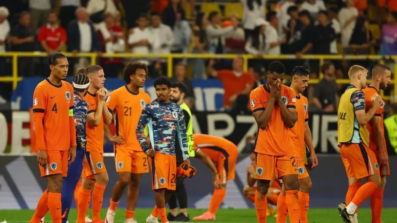 Sin jugar, Países Bajos fue el 3ro. en la Eurocopa 2024