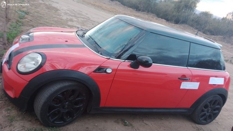 Secuestraron un Mini Cooper