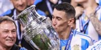 RETIRO CON GLORIA. Di María deja la Selección Nacional con un nuevo título de Copa América, que lo eleva al rango de leyenda indiscutida del fútbol argentino.