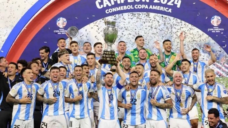 ¡¡¡ARGENTINA, BICAMPEÓN DE AMÉRICA!!!
