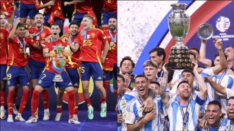 Argentina y España jugarán la Finalísima 2025