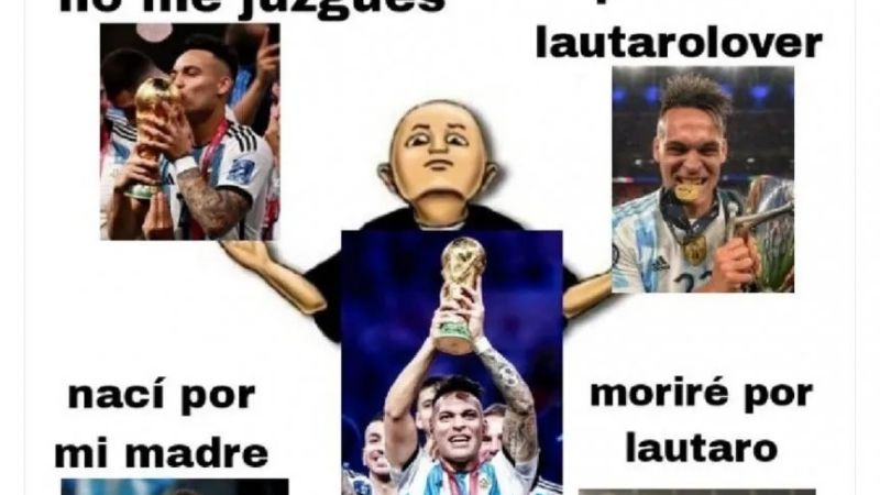 Argentina campeón, en tono de bromas y cargadas