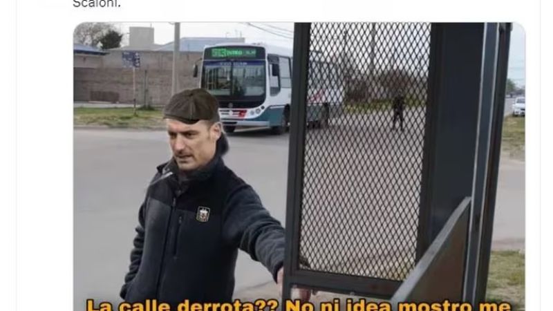 Argentina campeón, en tono de bromas y cargadas