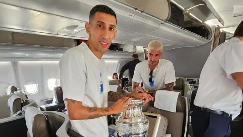 La Selección Argentina está regresando con la Copa