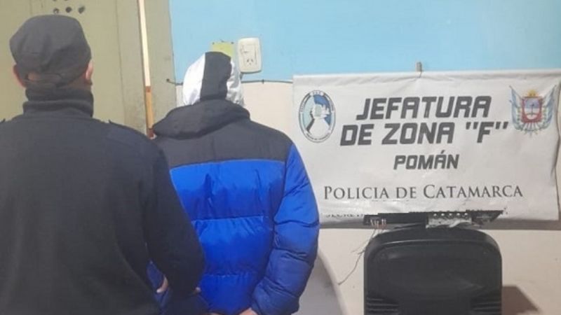 Sustrajo un parlante y terminó preso