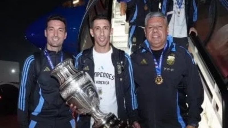 La Selección Argentina volvió con la Copa América