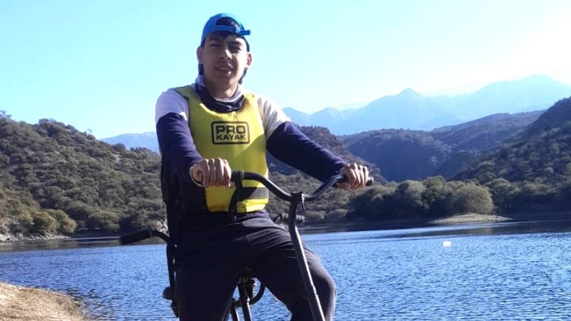 Ahora también podés andar en bici en el agua