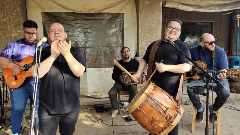 La Peña de la Casa de la Puna vibró con los Hermanos Rodriguez