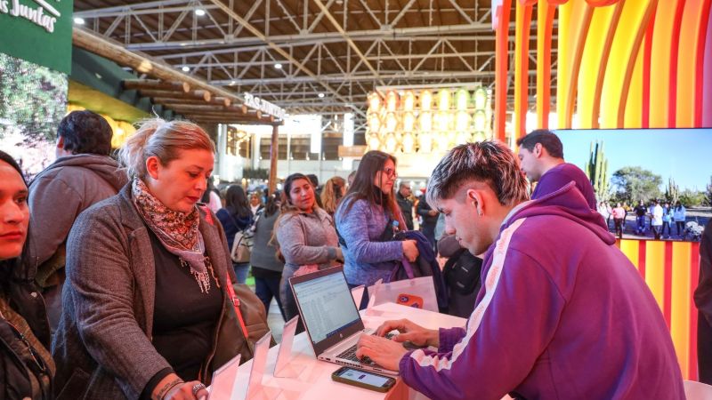 Entidades financieras promocionan “Días Turísticos” en la Fiesta del Poncho