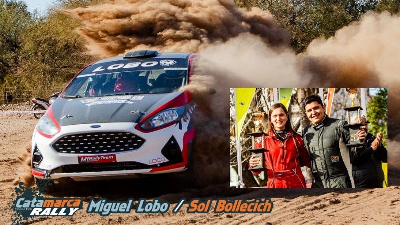 Podios catamarqueños en el Rally de Olta