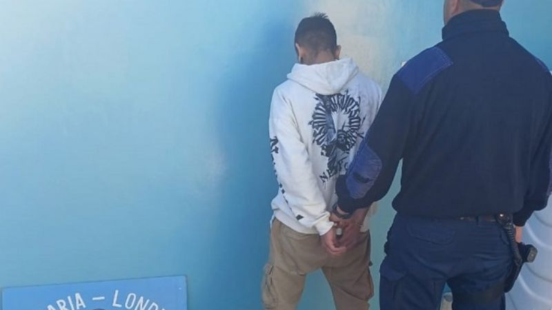 Aprehenden a un hijo violento