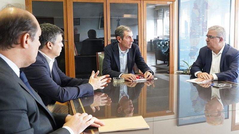 Jalil y el secretario de Energía de la Nación analizaron el avance de obras claves