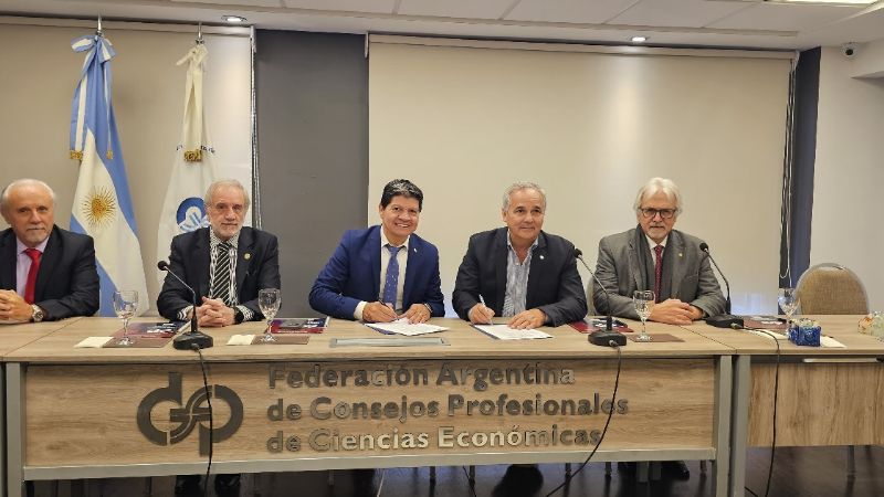 CAME y la Federación Argentina de Consejos Profesionales de Ciencias Económicas firman convenio