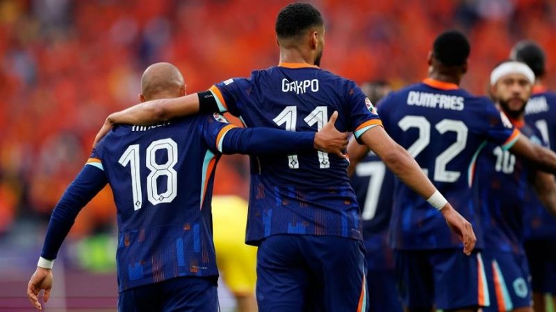 Turquía y Países Bajos los últimos clasificados a 4tos.