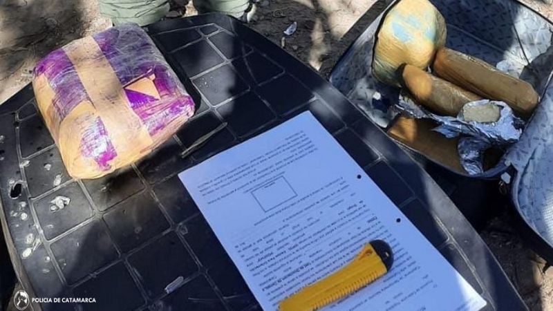 Llevaba 5 kilos de marihuana en el colectivo