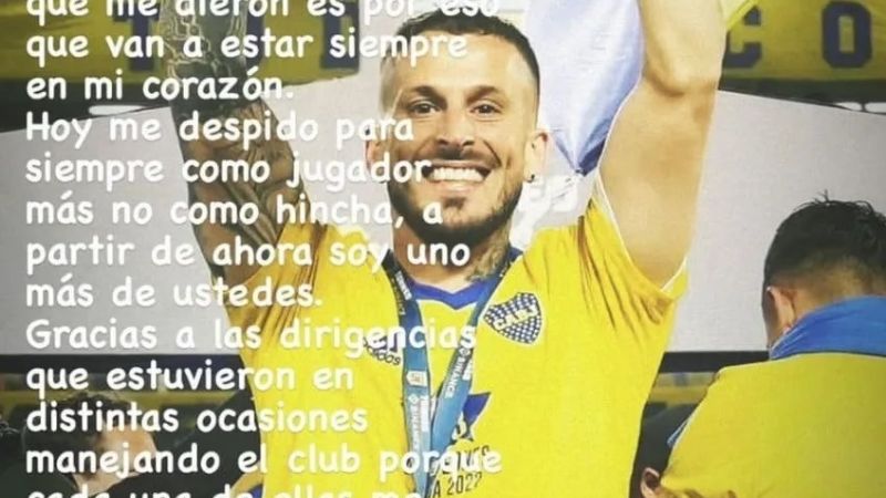 Boca “es un ciclo que está cumplido" para Benedetto