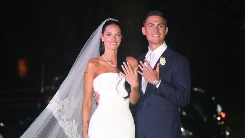 El “sí quiero” de Oriana Sabatini y Paulo Dybala