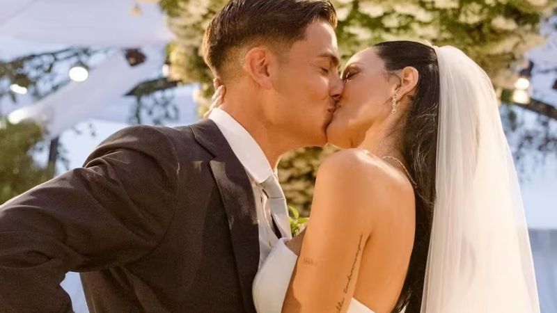 El “sí quiero” de Oriana Sabatini y Paulo Dybala