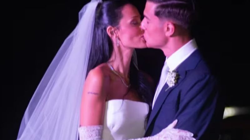 El “sí quiero” de Oriana Sabatini y Paulo Dybala