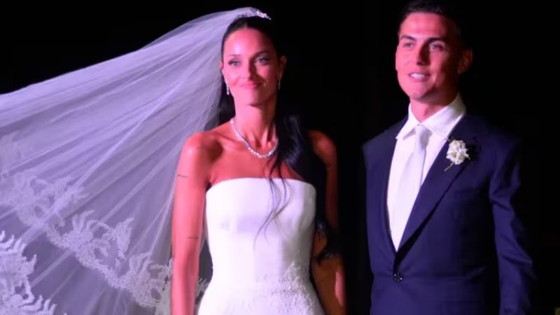 El “sí quiero” de Oriana Sabatini y Paulo Dybala