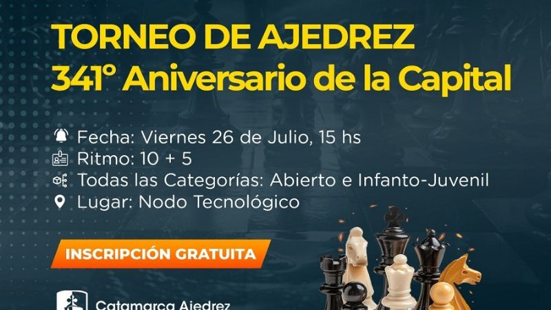 Ajedrez “Homenaje a Faustino Oro”