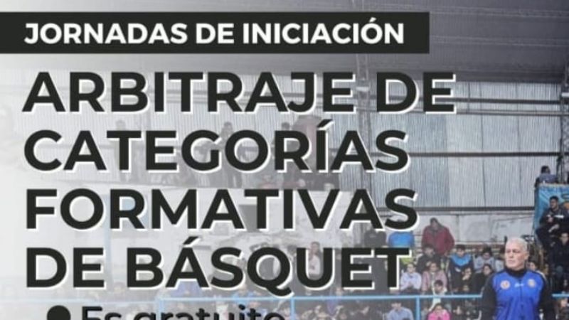 Capacitan árbitros en categorías formativas del básquet