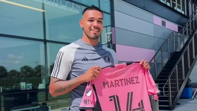 David Martínez se sumó a Inter Miami