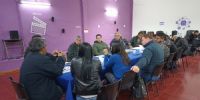 PLENARIO de la Federación Catamarqueña de Fútbol, reunida hoy en Tinogasta.