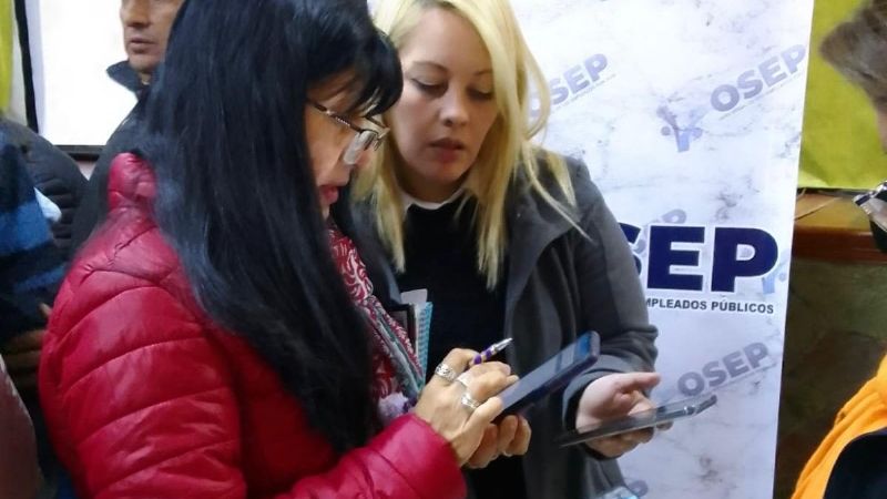 OSEP refuerza el asesoramiento sobre la app en el interior