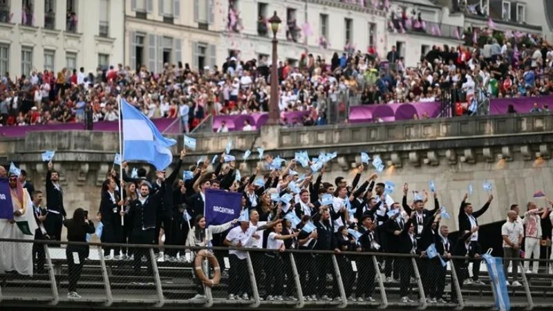 Impactante ceremonia inaugural de los JJ.OO. 2024