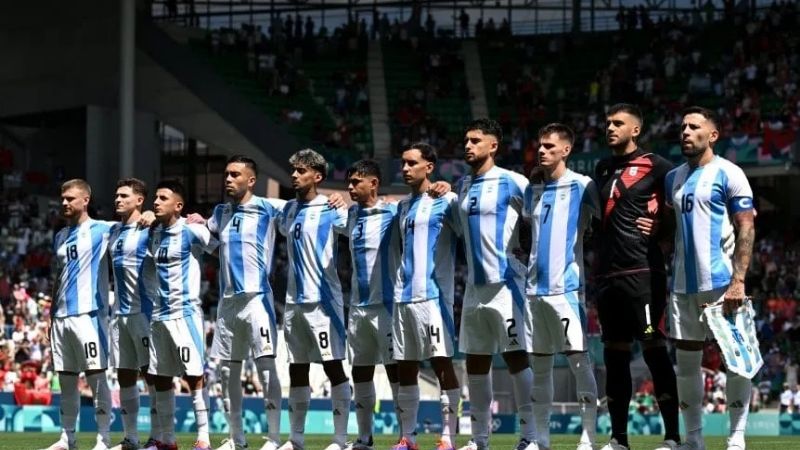 Argentina ante Irak, por los Juegos Olímpicos