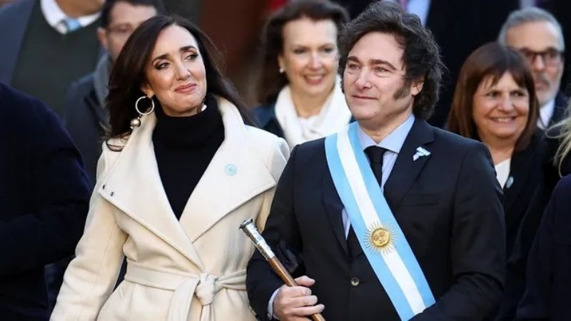 Expectante reencuentro de Milei y Villarriel en La Rural