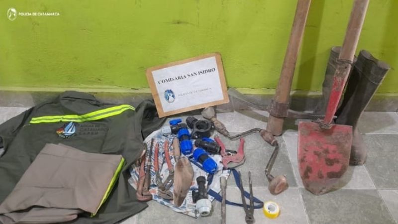 Hizo una conexión clandestina de agua y lo detuvieron
