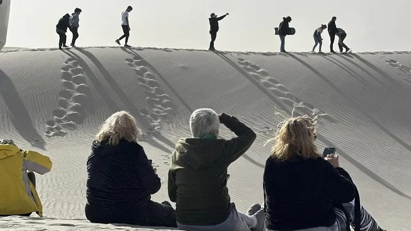 El Sandboard otro de los atractivos de Fiambalá