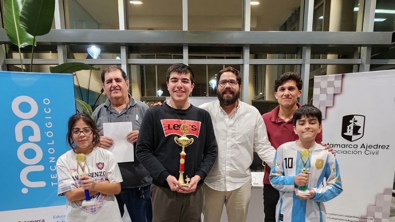 Exitoso torneo de Ajedrez en homenaje a Faustino Oro