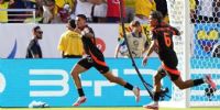DANIEL MUÑOZ celebra el gol del empate para Colombia, ante Brasil, que le dio el primer puesto del grupo. Evitó a Uruguay y enfrentará a Panamá, en los 4tos. de final.