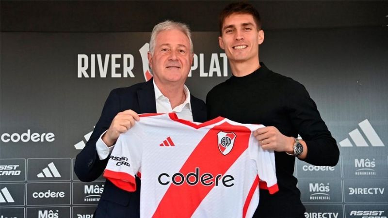 Bienvenida a Gattoni y práctica de Carboni en River